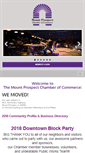 Mobile Screenshot of mountprospectchamber.org